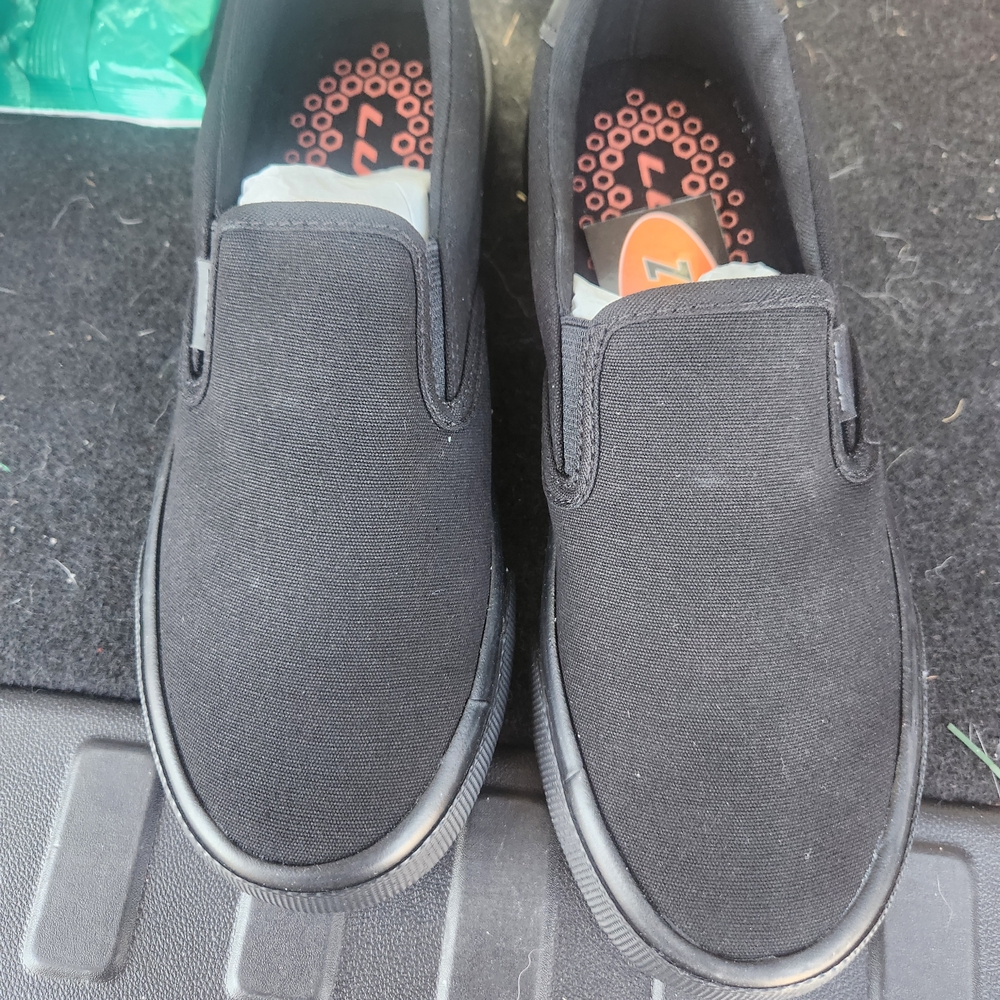 Lugz Black Slip-On Athletic Shoes